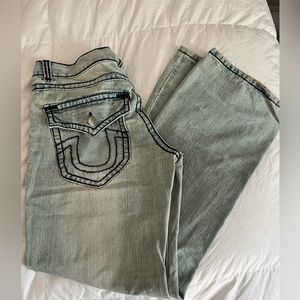 True religion jeans. Beautiful stitch details.